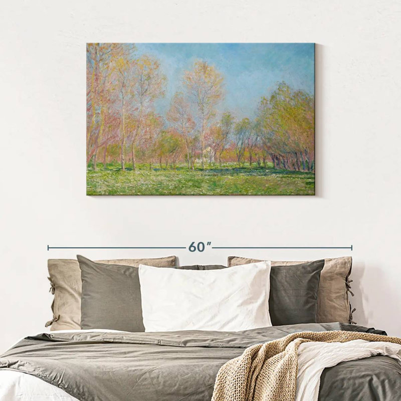 Harnek Spring in Giverny 1890, H 30 po x l 45 po