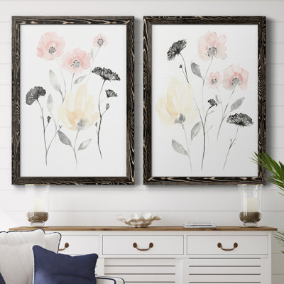 " Wildflowers I " 2 - Pieces