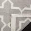 Geometric Wool Hand Woven Area Rug-1071971627