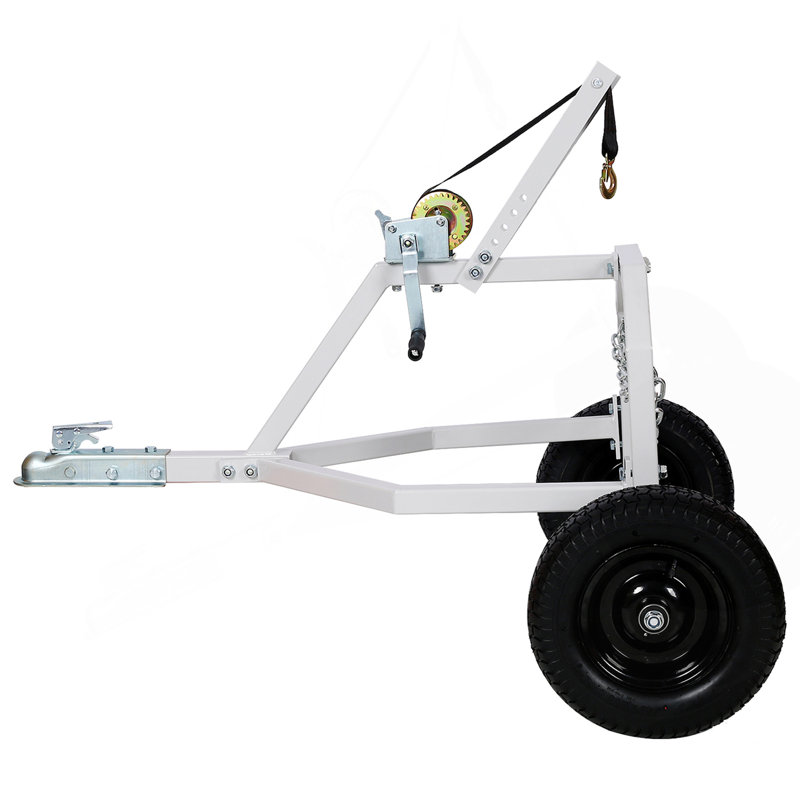 Arche de débardage pour VTT - 1000 lb Capacité, pneu pénumatique de 16,5 po