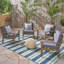 Chaise de patio avec coussins Claytor-778230265-778230264