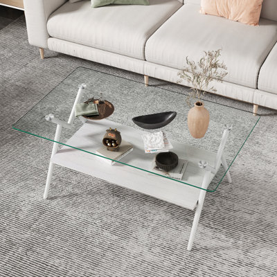 Table basse rectangulaire, table moderne
