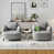 Gray Chenille