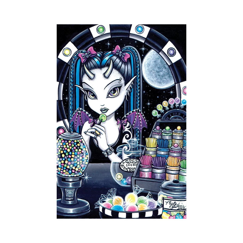 Sugar 1 Piece Wrapped Canvas Wall Art, 20.32 cm H x 30.48 cm W