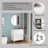 32" Freestanding Bathroom Vanity with Sink