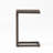 Karstynn Rectangular Metal Outdoor Side Table , 14.5'' in. W 15.5'' in. D