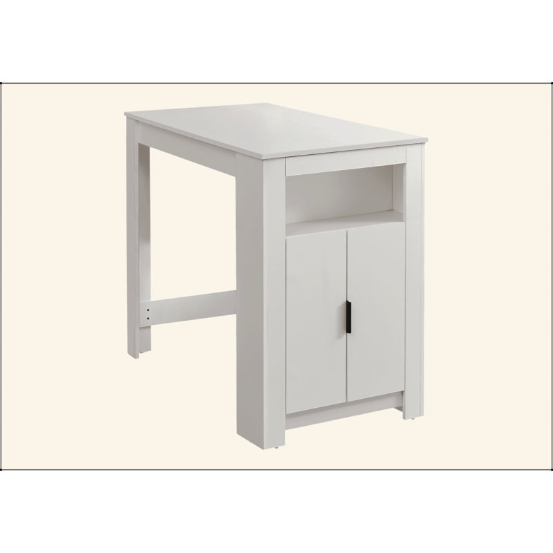 Dining Table, 48" Rectangular, Counter Height, Kitchen, Small, Storage, Contemporary, Modern