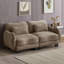Sofa deux places avec coussin et accoudoirs-395057385