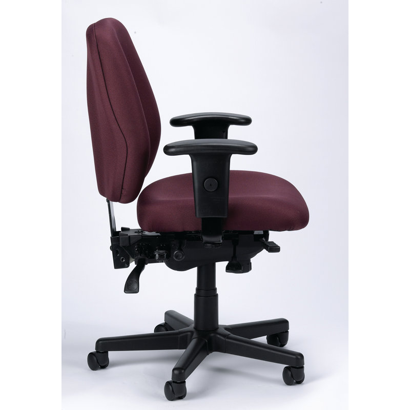 Polyester Blend Task Chair, Navy