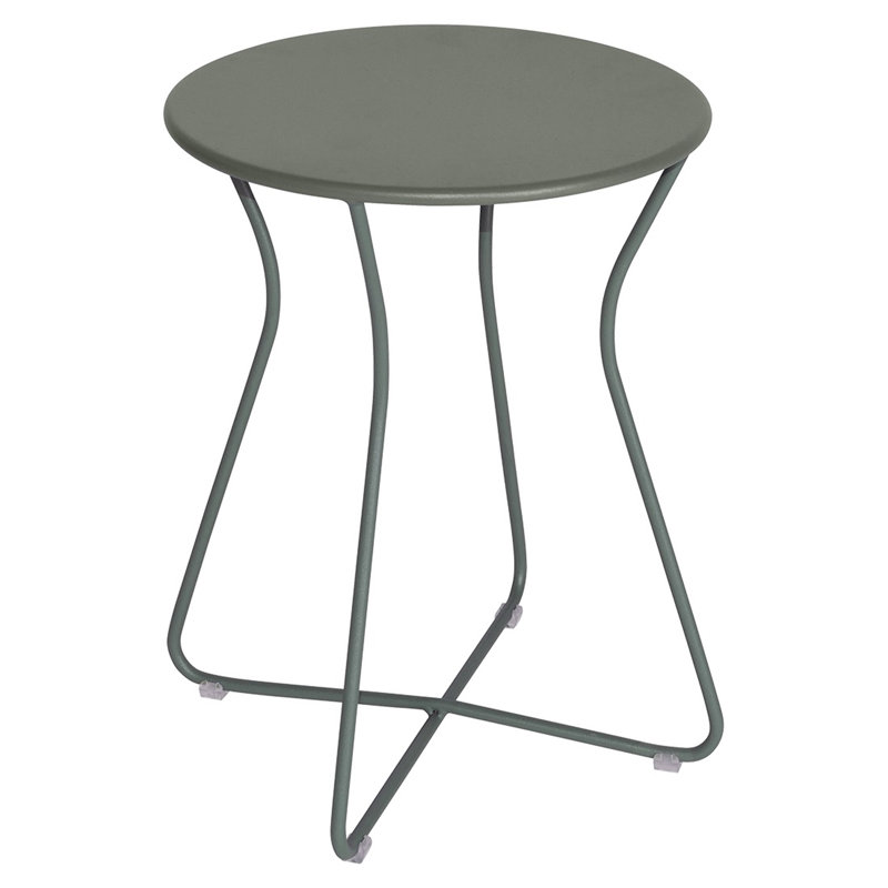 Table d'appoint en acier Cocotte, Romarin