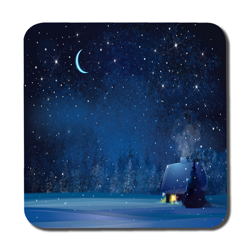 Square 6 Piece Coaster Set