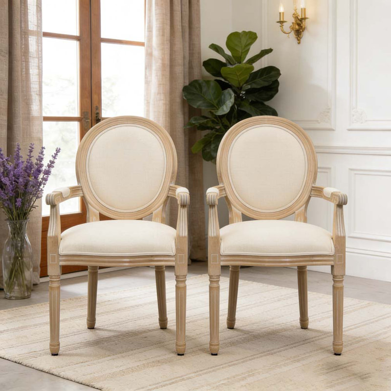 Ensemble de chaises de salle à manger en bois massif