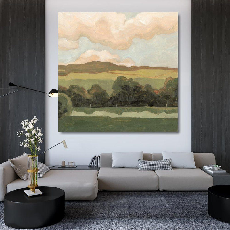 «Red Barrel Studio®», art sur toile tendue par Emma Gallery, Scarlet Studio, H 36 po x l 36 po