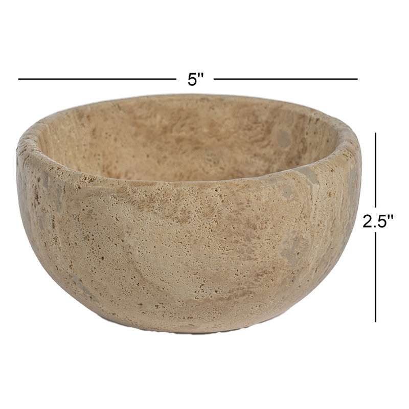 Joss & Main Margate Marble Serving Bowl, 5