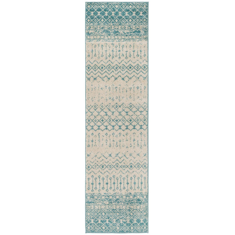 Somerville Geometric Indoor Rug, Runner 2'7" x 10'