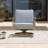 Mariene Swivel Aluminum Outdoor Lounge Chair-101181394-101181395