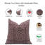 Coussin décoratif en lin imprimé à la main Fabubline Olavrasti - 24 x 24 po-1885713687-1885713664