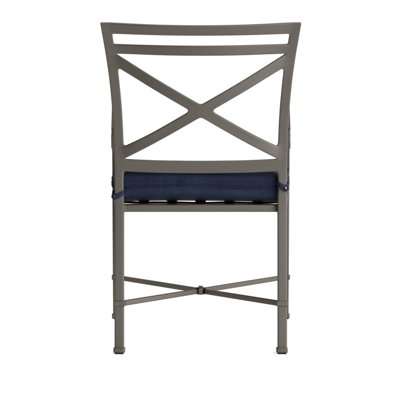 Venetian Outdoor Lounge Chair, Mica, Fusion Neptune