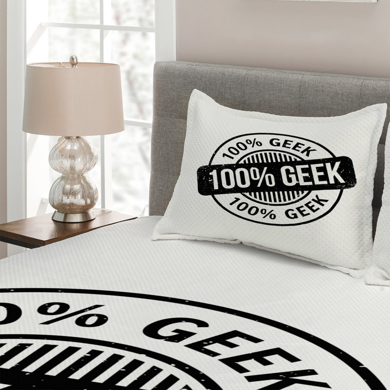 Modern & Contemporary Polyester Coverlet, King Bedspread + 2 Shams