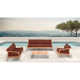 Elswick Teak 6 - Person Patio Conversation Sets with Cushions
