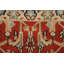 Tapis de couloir oriental rouge 3x8
