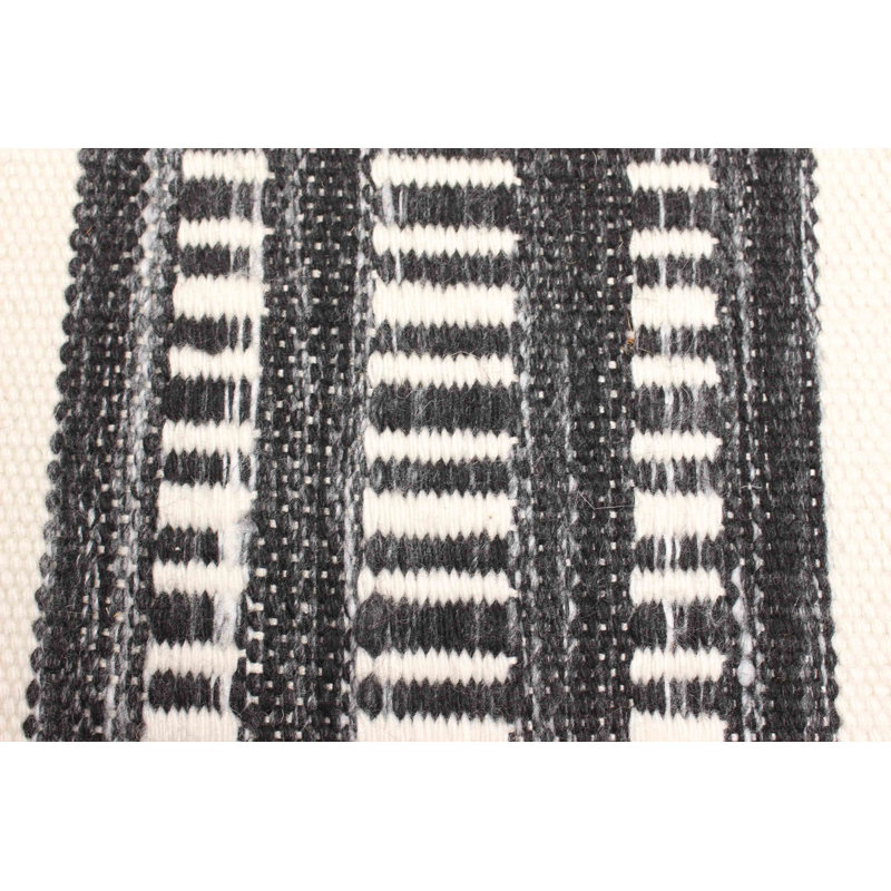 Kilim gris anthracite Ankara 5 pi 2 po x 7 pi 7 po