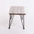 Zion Industrial Wood And Metal Coffee Table
