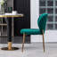 Chaise de salle à manger en velours-1043310813