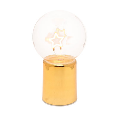 Gold LED Neon Star Light