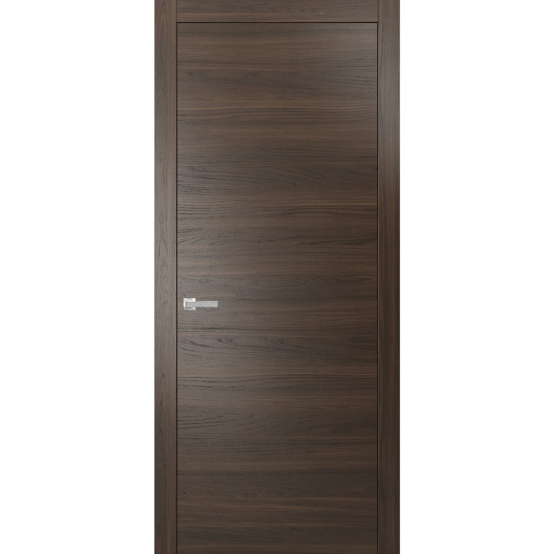 Porte intérieure moderne avec poignée | Planum 0010 | Garniture simple à panneau simple Regural | Portes de salle de bain robustes