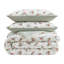 Ensemble d'édredon réversible en flanelle de coton Laura Ashley Mulholland-125094976-125094979