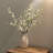 4Pcs Cherry Blossom Branches Artificial Flowers For Spring Summer Indoor Decoration,Faux Long Stem Artificial Flowers For Wedding Home Office Bedroom Party Table Centerpieces Decor
