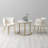 Uresti 17.75'' H Tufted Upholstered Metal Armchair-477132650-515900530