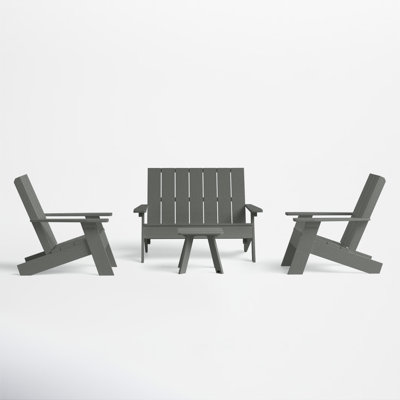 Byrnes 4 - Person Patio Conversation Set