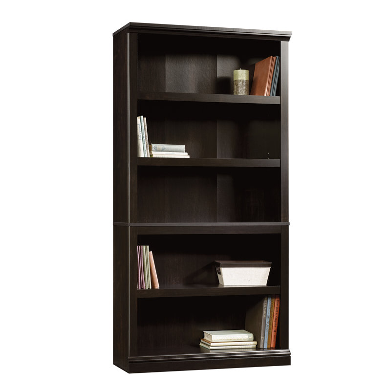 Bibliothèque standard Alexsia, Bois jamocha, 35-1/4 po L x 13-1/4 po P x 69-3/4 po H 