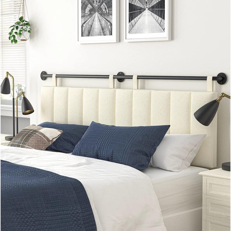 Veyaan Upholstered Headboard, King