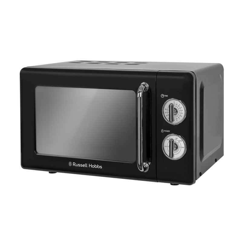 17 L 700W Countertop Microwave, Black