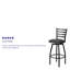 Tabouret tournant 32 "Lomonaco-33495676-94595983