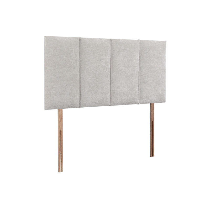 Ealing Upholstered Headboard, Single (3'), Kensington, Pearl