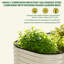 Lit de jardin surélevé modulaire en acier galvanisé 9 en 1 Heise-214956633-234348695