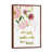 Classic Brown Wood Floater Framed