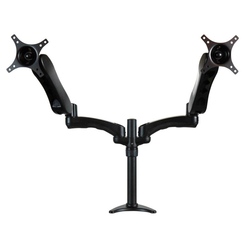 Support pour écran de bureau multi-écrans noir Hydro Series pouvant supporter jusqu'à 17,6 lb