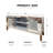 Alan Mirrored TV Stand with Crushed Diamond Doors & Adjustable Shelves