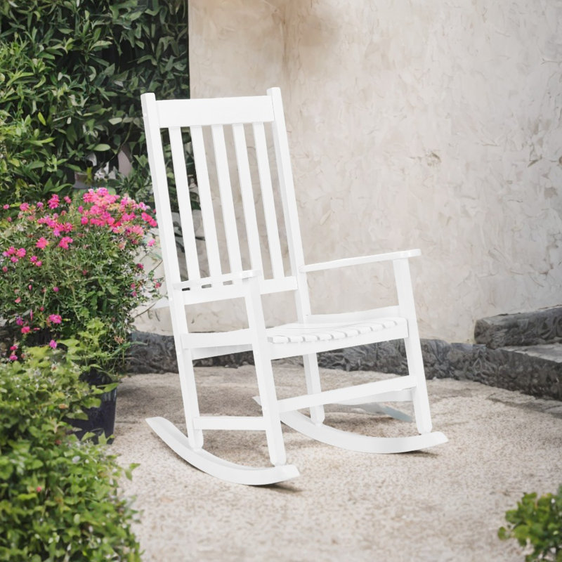 Bello Poplar Outdoor Chair, White