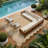 Easy Jute Rug Modern Bordered Indoor Outdoor Rug for Patio Non-Slip No Shed Carpet for Dining Room Backyard Office-1523181671-1523181670