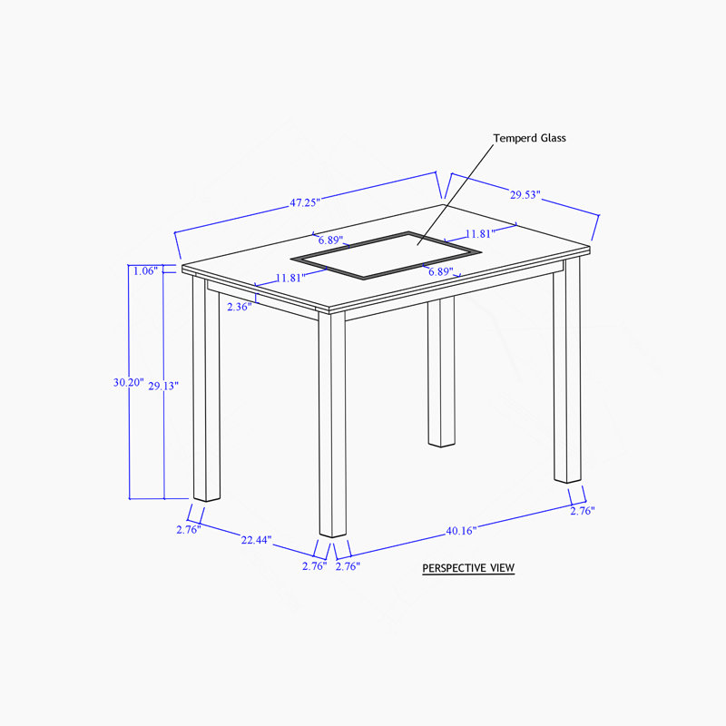 Élégante table de salle à manger grise et noire avec 4 chaises, finition ultrabrillante et fabrication robuste pour les maisons modernes.