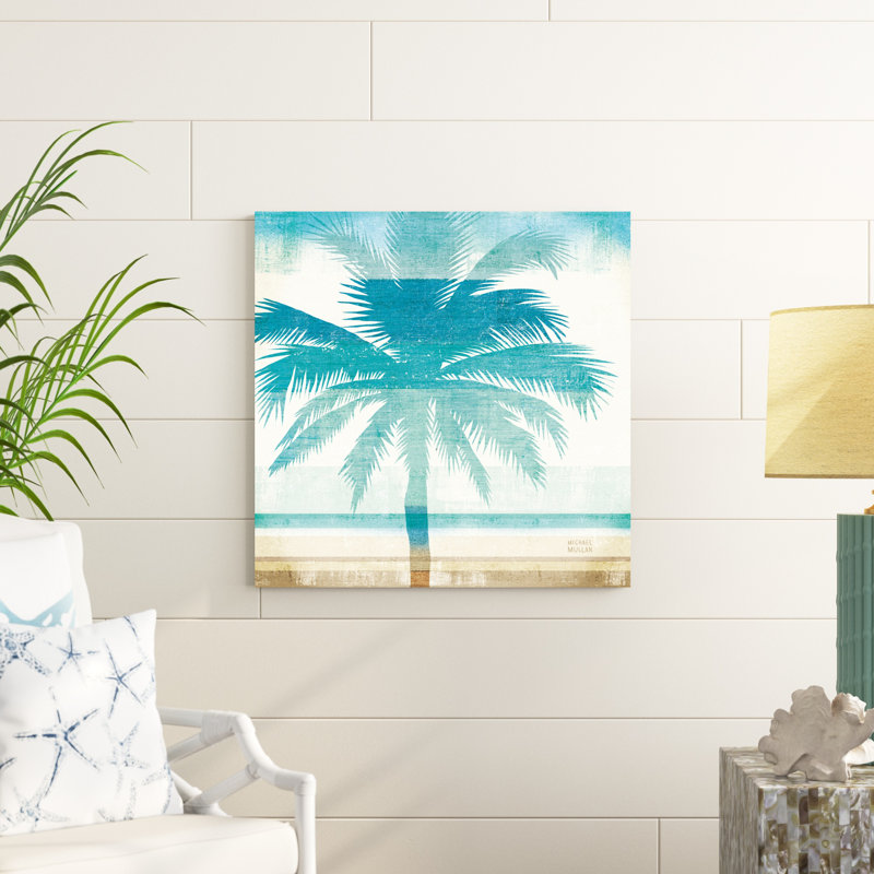 Beach Palms II, H 30 po x l 30 po x P 1,25 po