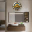 Horloge murale en verre 24 po