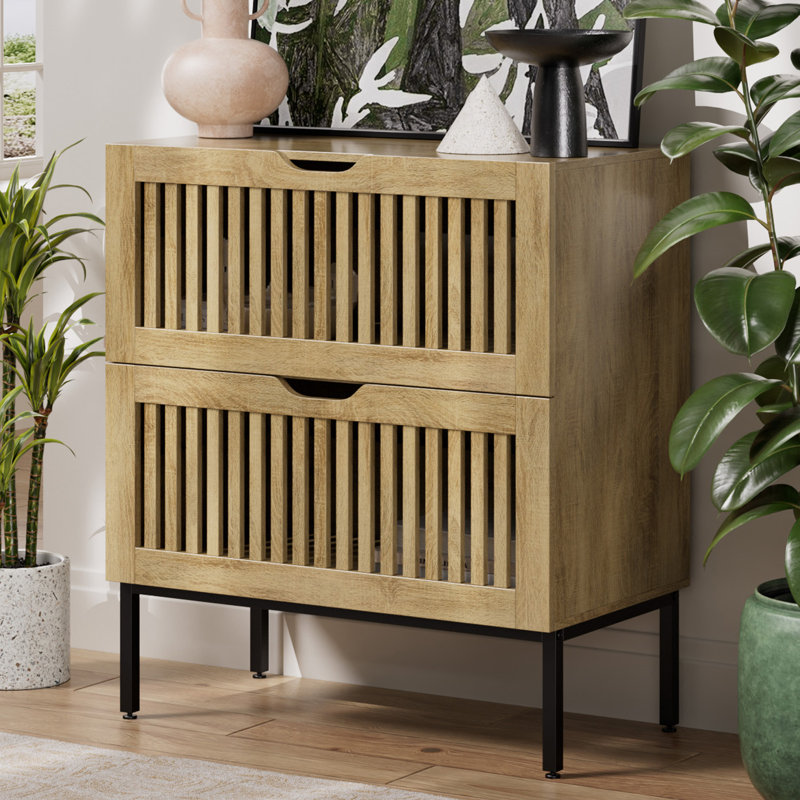 Storage Cabinet,28" Farmhouse Buffet Cabinet With Metal Base And Storage Cabinets,sideboard Coffee Bar Cabinet For Kitchen,dining Room,living Room,oak
