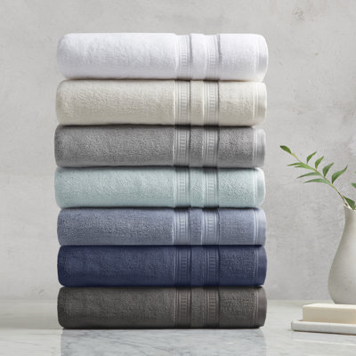Ensemble de serviettes antimicrobiennes 100% coton Plume